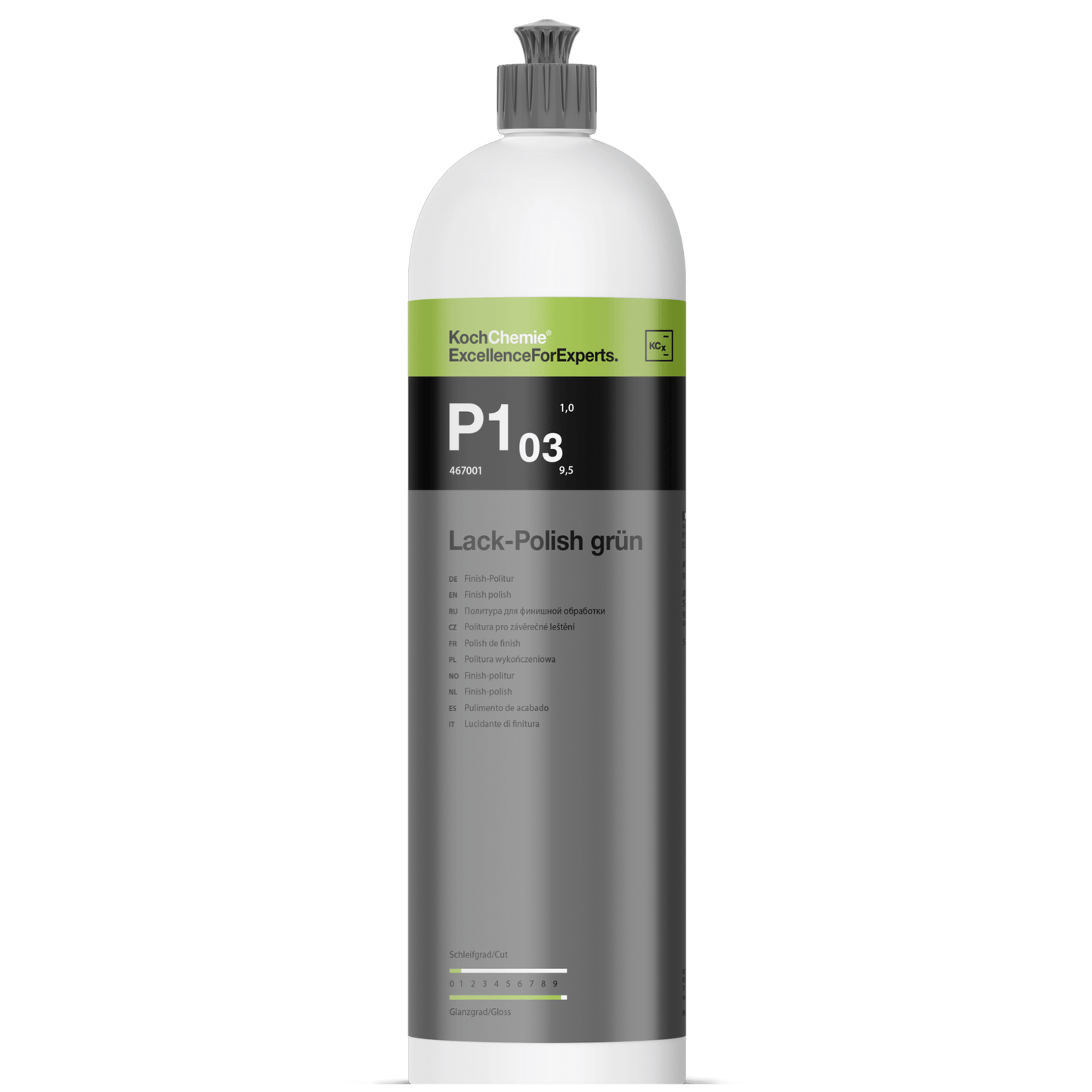 Koch Chemie Lack-Polish P1.03 (1L) – Fin Polish for Høyglansfinish