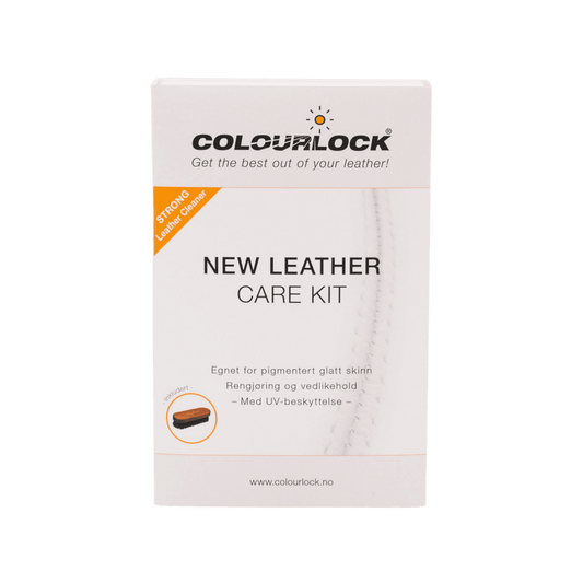 New Leather Care Kit – Komplett pleiesett for nytt skinn