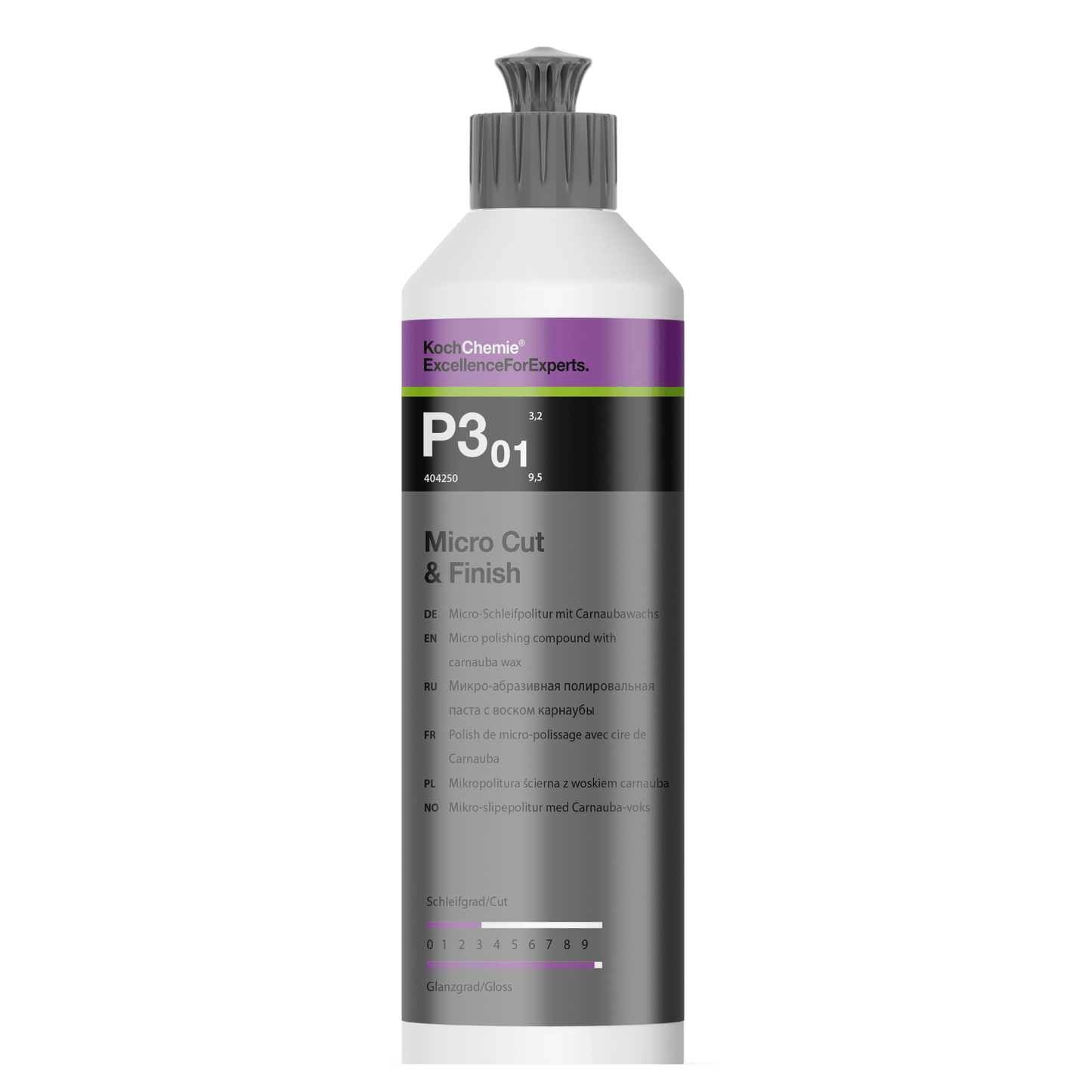 Micro Cut & Finish P3.01 (250 ml) – Finpolish med beskyttelse