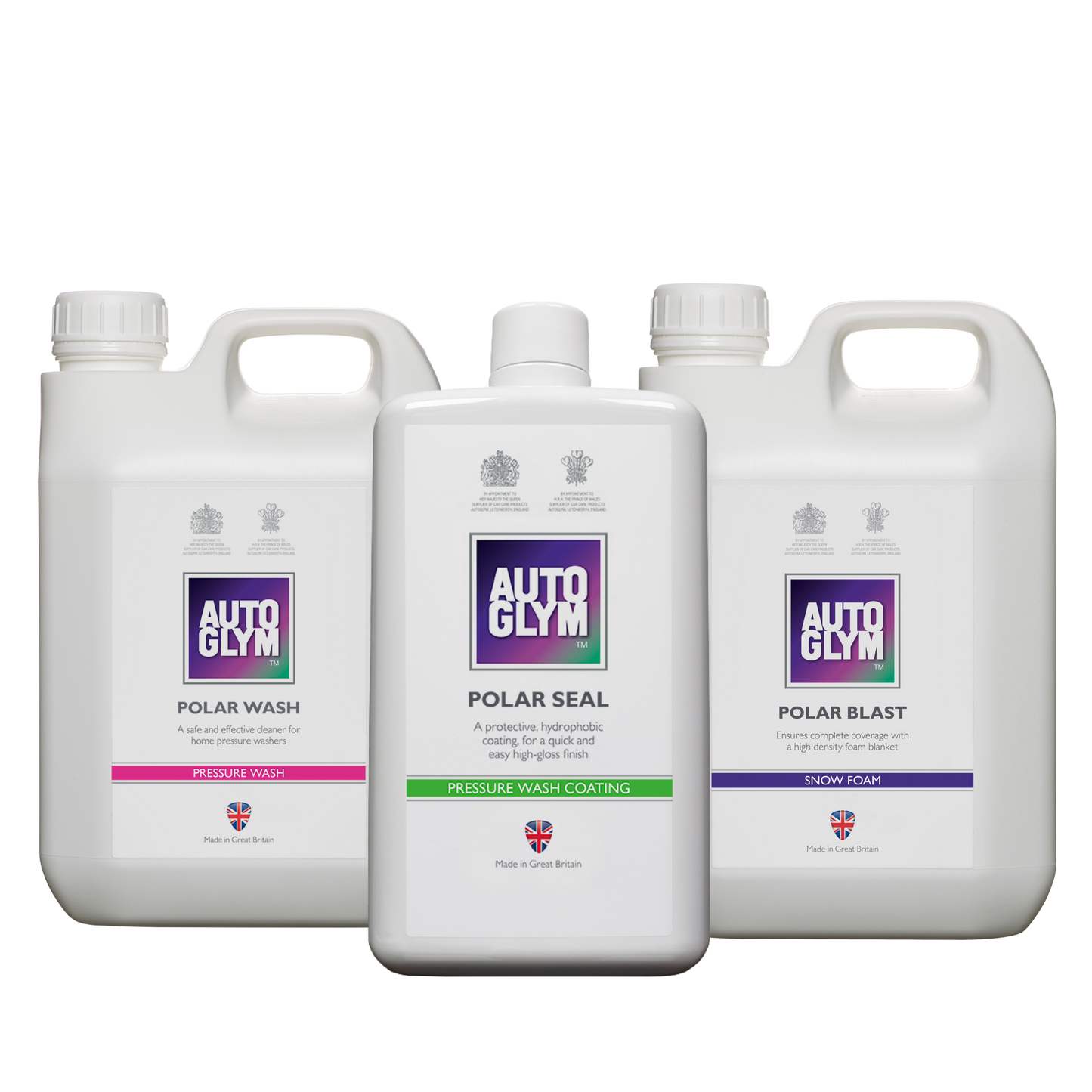 Autoglym Polar Pakken – Komplett vaskekit med Polar Blast, Polar Wash og Polar Seal