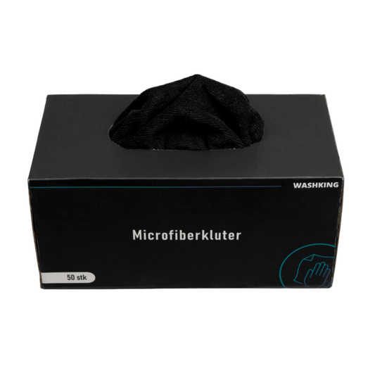 Mikrofiber Boks (50 kluter) – Ultimate rengjøringspakke