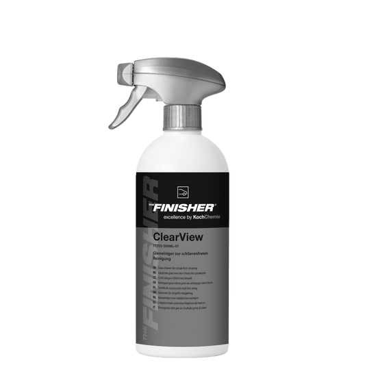 The Finisher Clear View (500ml) – Profesjonell glassrens for perfekt sikt