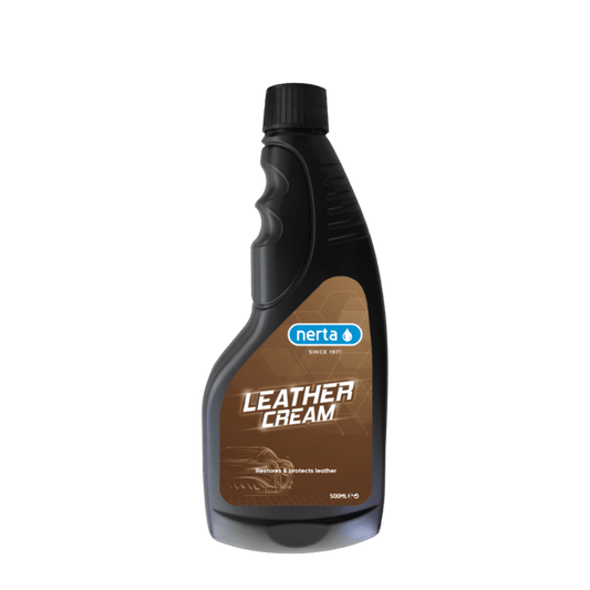 Nerta Leather Cream (500ml) – Pleie og beskyttelse for skinninteriør