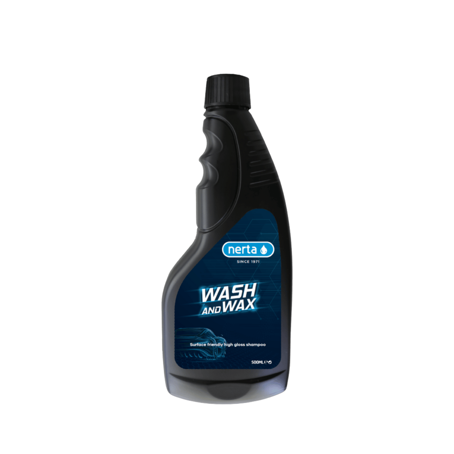Nerta Wash & Wax (500ml) – Glans og beskyttelse i én vask