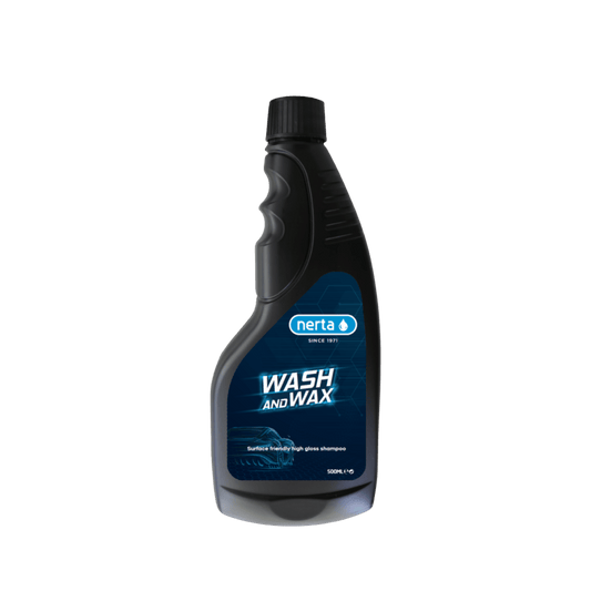Nerta Wash & Wax (500ml) – Glans og beskyttelse i én vask