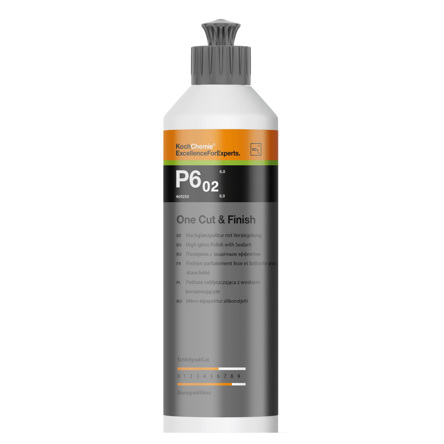 One Cut & Finish P6.02 (250 ml) – Medium poleringsmiddel med voks