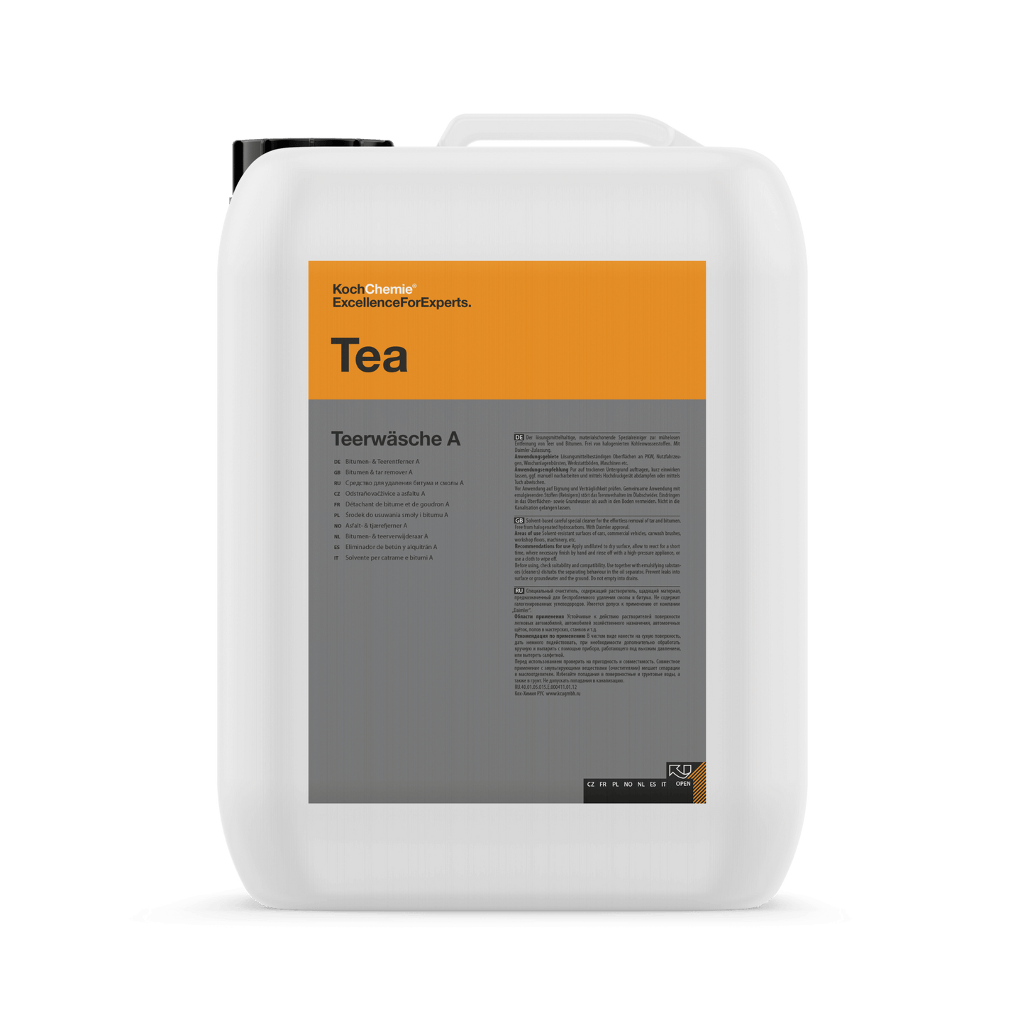 Koch Chemie Teerwäsche A (1L/5L/10L) - Petroleumsbasert Avfetting