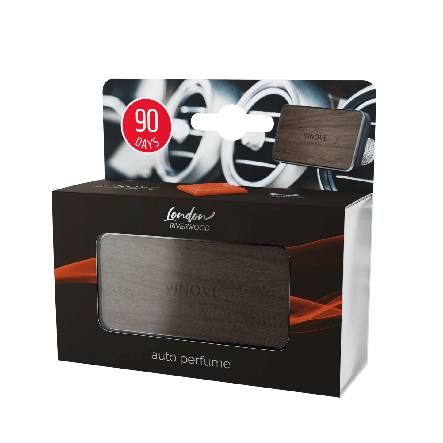 Vinove Wood – Luksuriøs luftrenser for bilen i tre