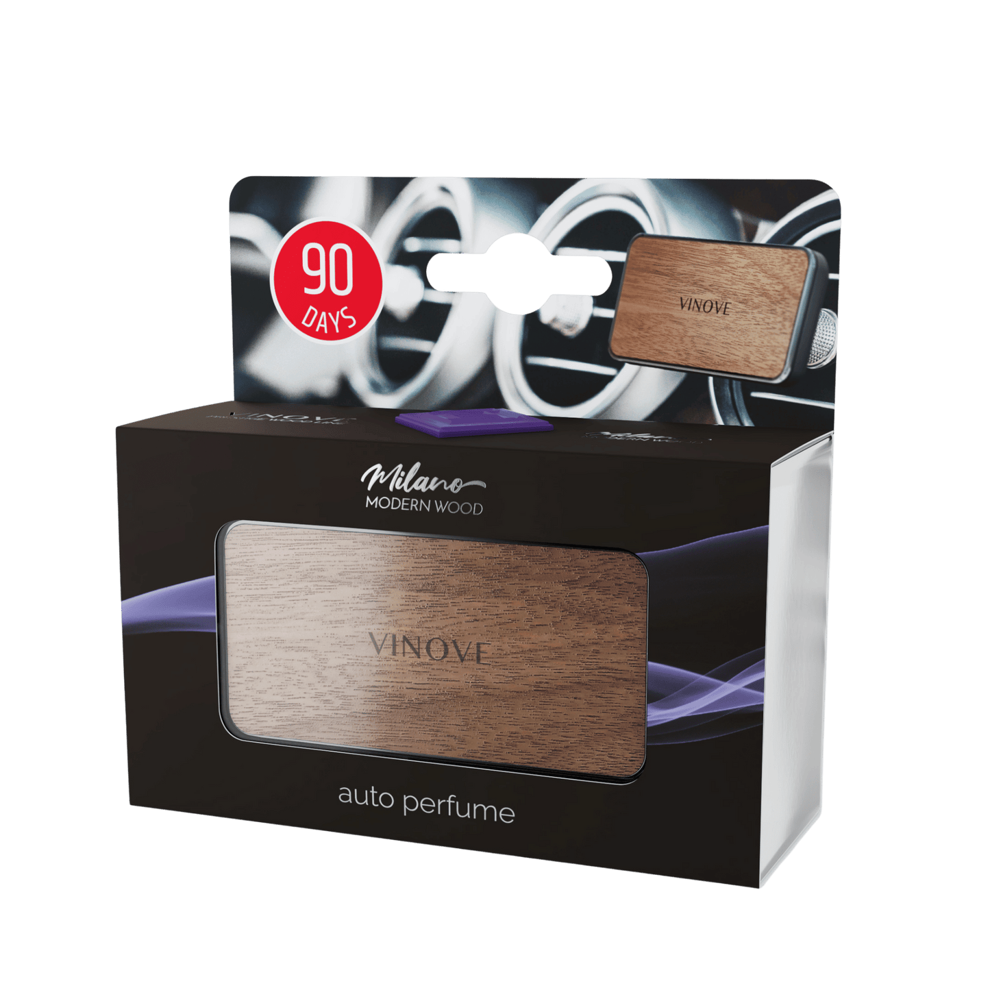 Vinove Wood – Luksuriøs luftrenser for bilen i tre