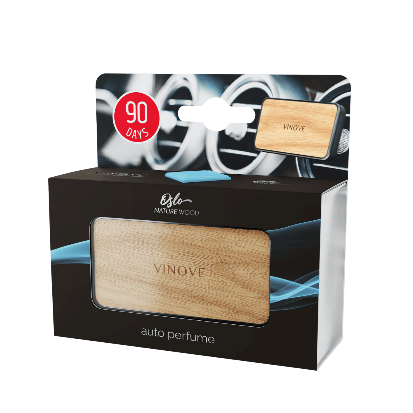 Vinove Wood – Luksuriøs luftrenser for bilen i tre