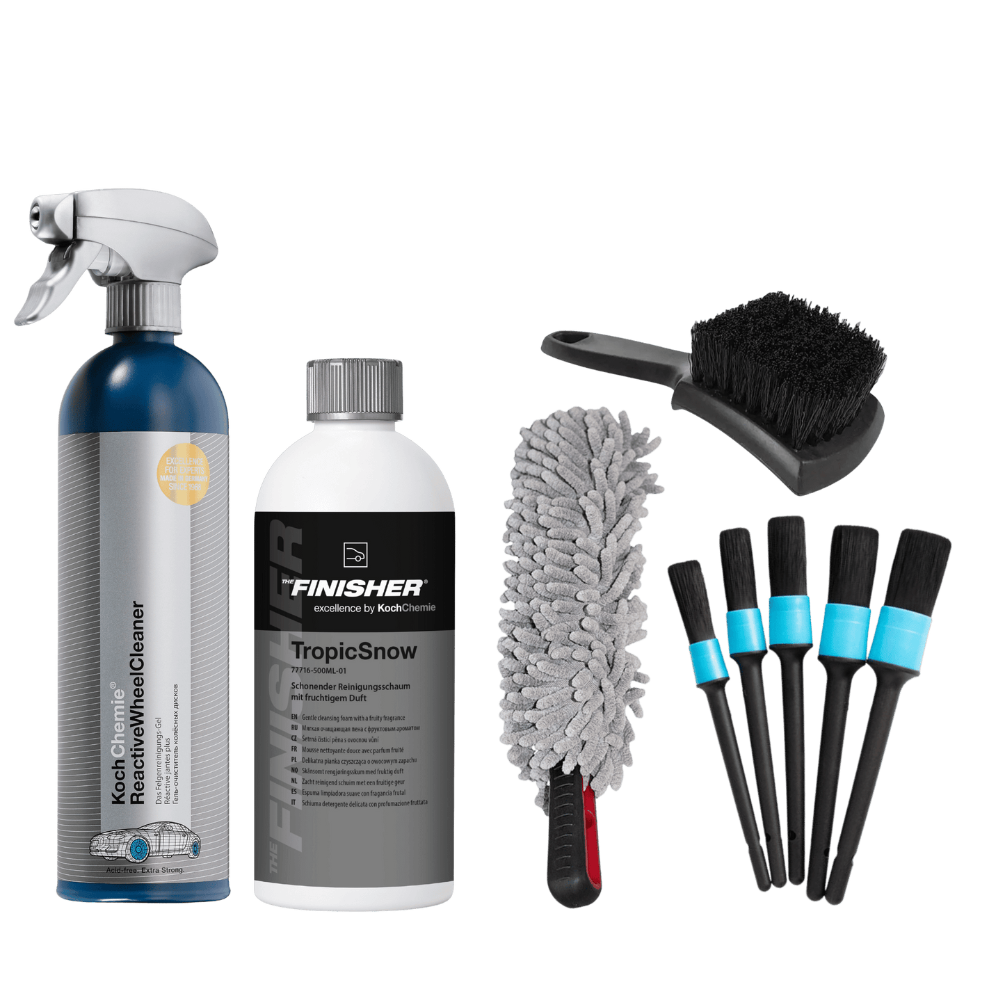 Felg & Dekk Rengjøringspakke – Komplett pakke for rene felger og dekk