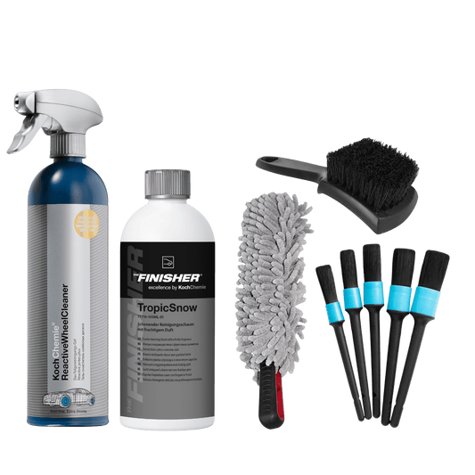 Felg & Dekk Rengjøringspakke – Komplett pakke for rene felger og dekk